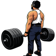 Powerlifting Icon